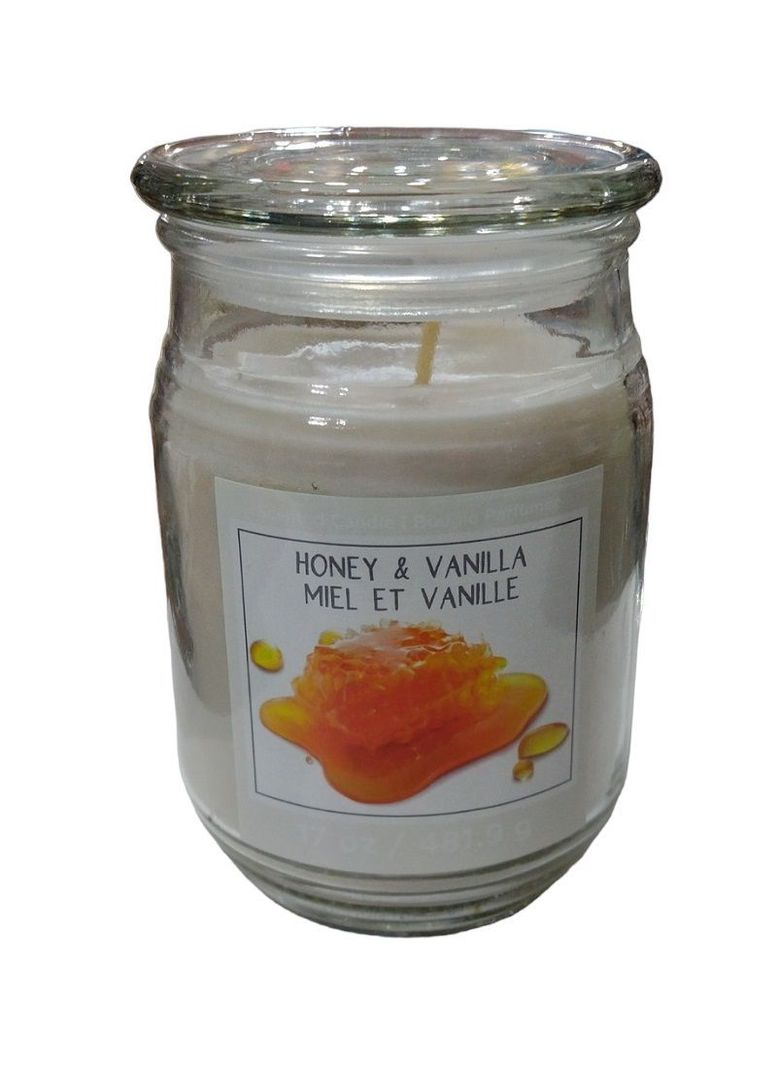 Vela aromática Ashland Honey & Vainilla - 17 onzas-0