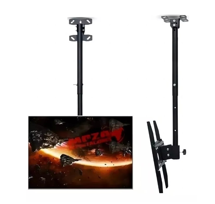 Soporte Tv Techo O Pared Ajustable Base 26 A 60-0