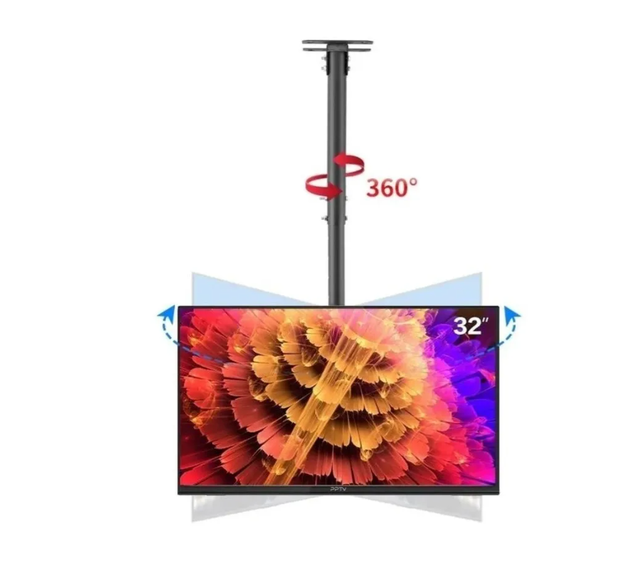 Soporte Tv Techo O Pared Ajustable Base 26 A 60-2