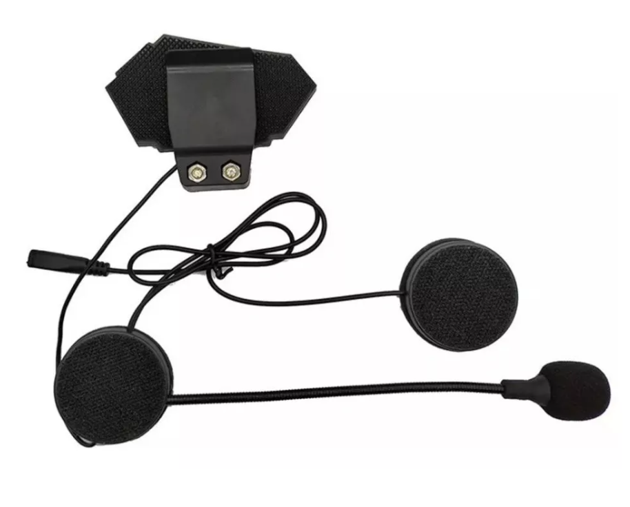 Audifono Casco Moto Auriculares Bluetooth Lllamada Mp3-0