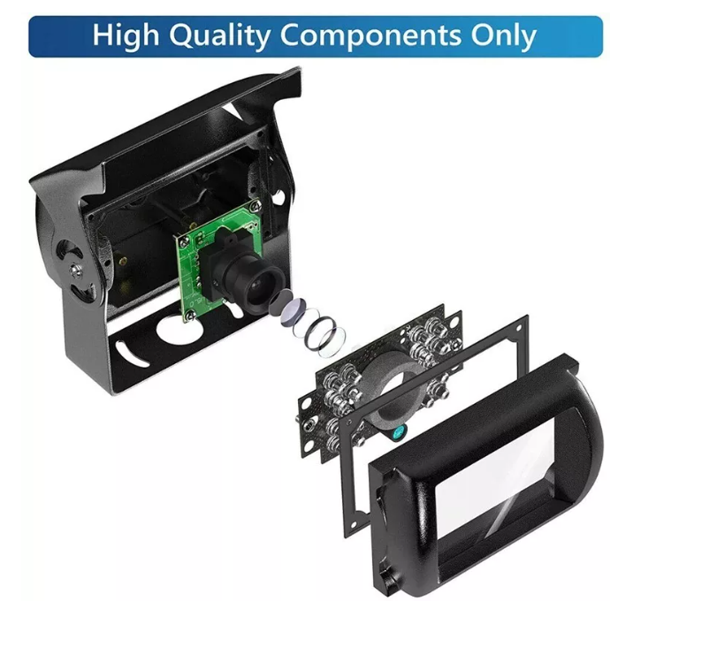 Hd Camara Auto Visión Nocturna Retroceso Ip66 24v-3