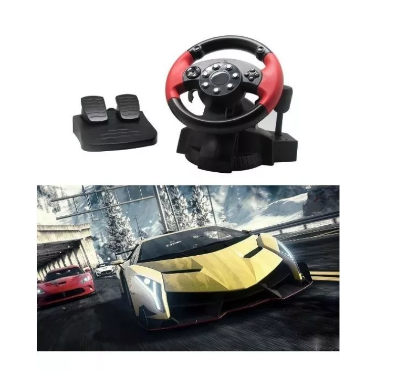 Volante De Carreras Para Juego-pedal-5