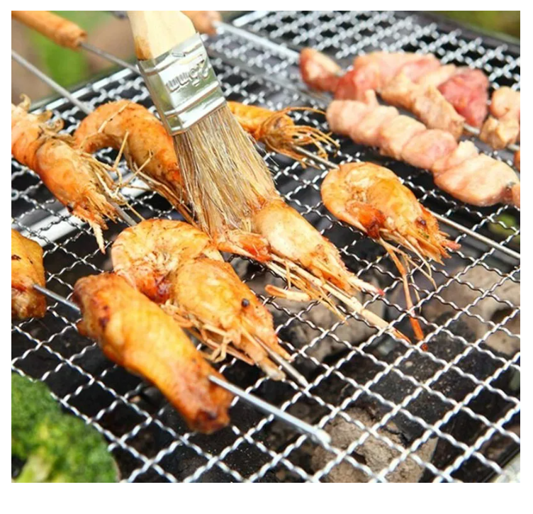 Mini Estufa Parrilla Parrillera Plegable Barbacoa Asado-6