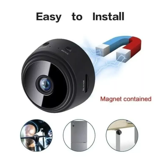 Cámara Espía Smart Camara Ip Wifi Alarma Visión Nocturna-2
