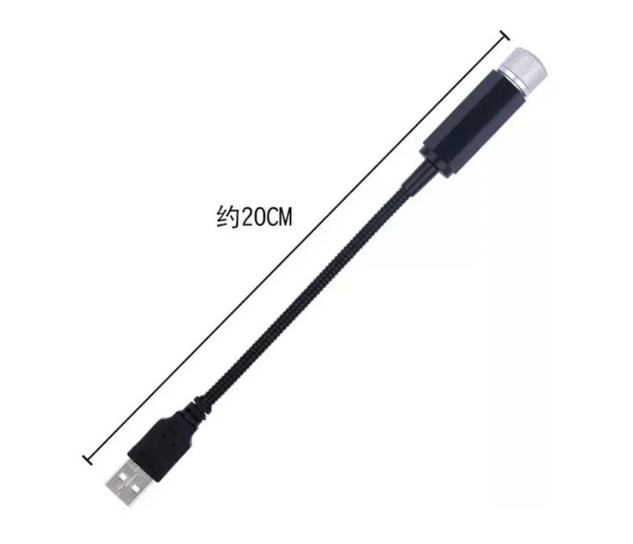Proyector Laser Fiesta Usb Luz Led Para Auto Casa Universal-1