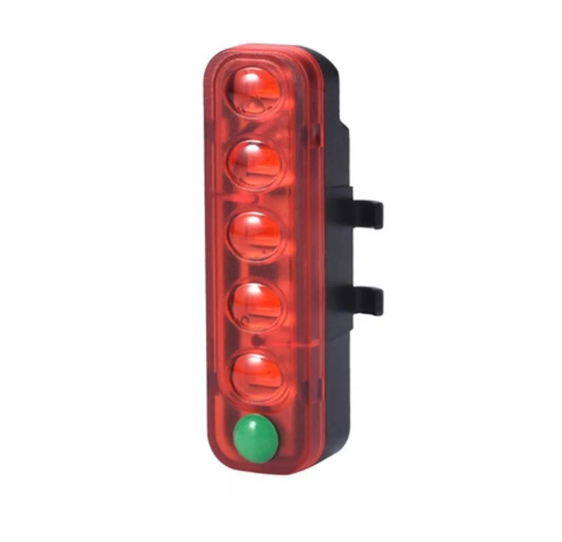 Luz Led Trasera Bicicleta Usb Emergencia Seguridad Recarga-0