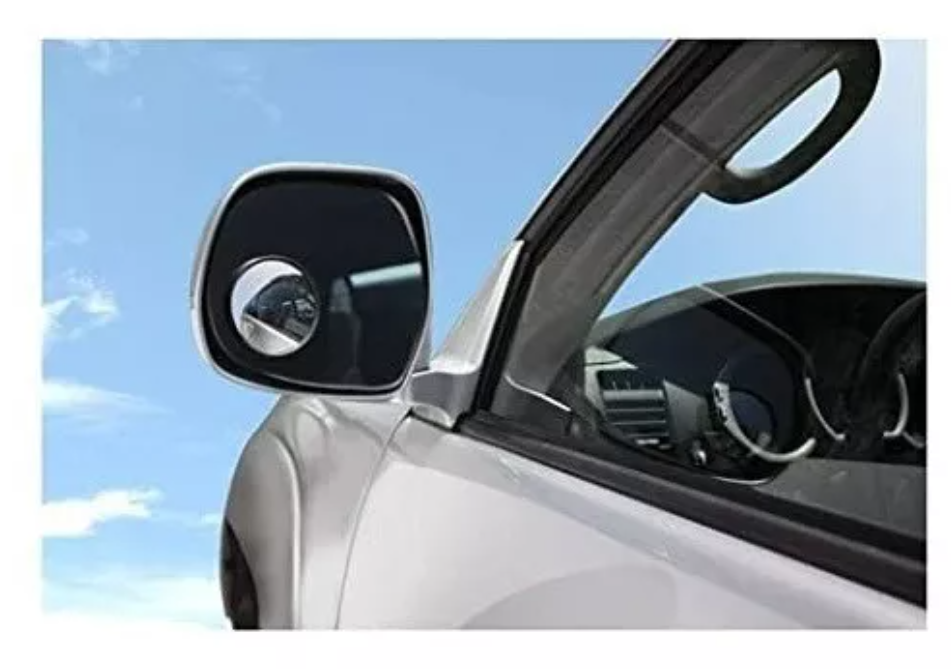 Set 3 Espejo Retrovisor Punto Ciego 90mm 70mm 45mm Adhesivo-1