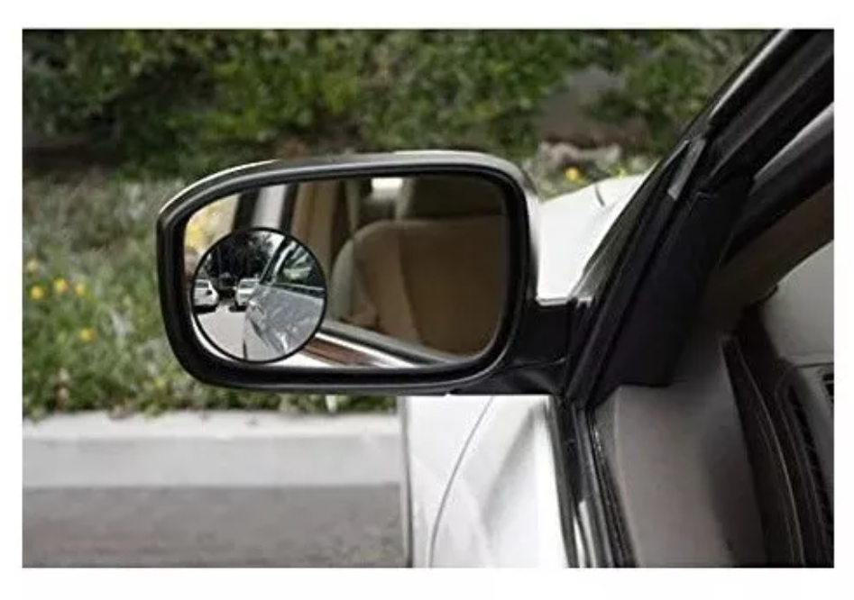 Set 3 Espejo Retrovisor Punto Ciego 90mm 70mm 45mm Adhesivo-3