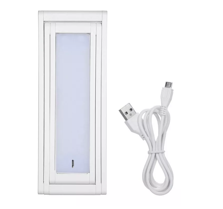 Lámpara Escritorio Plegable Estudio Dibujo Usb Solar Recarga-1