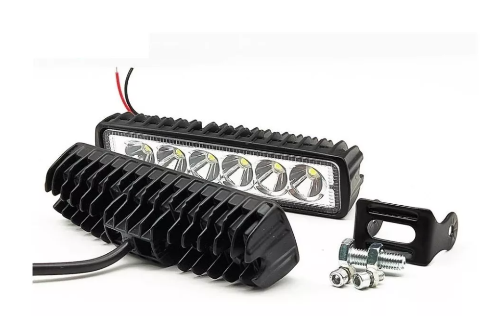 X4 Barra Luces Foco Neblinero Led 18w Auto Moto Caminoneta-4