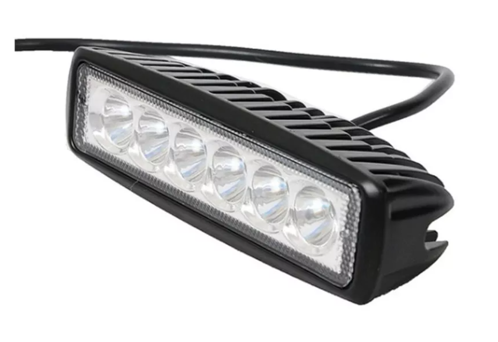 X4 Barra Luces Foco Neblinero Led 18w Auto Moto Caminoneta-6