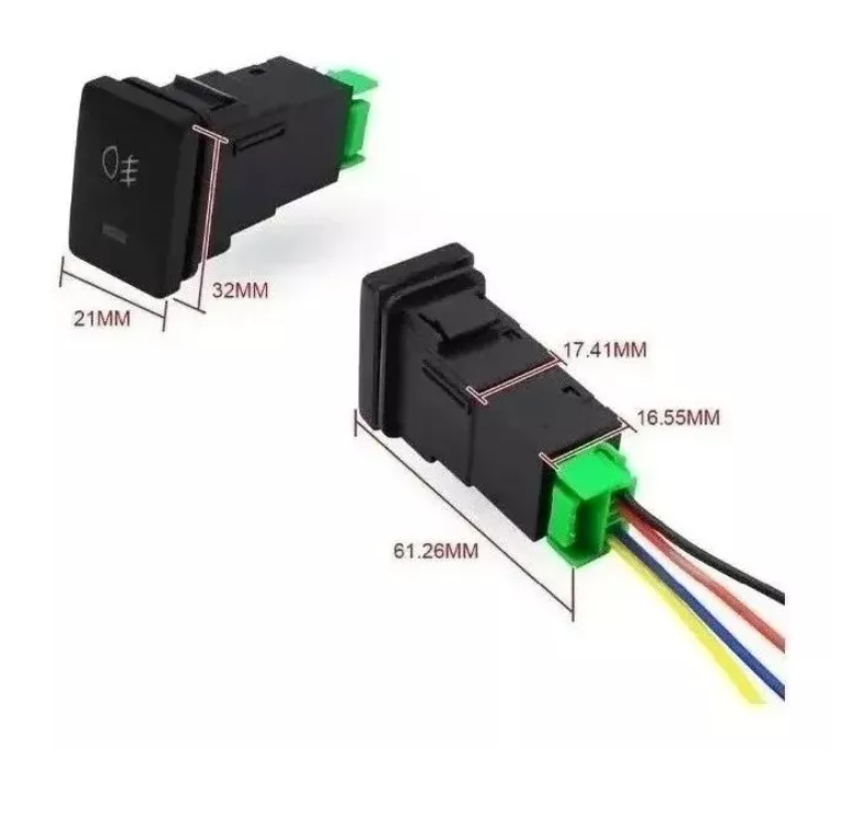 Ramal Cableado Interruptor Relay Botonera Para Neblineros-1