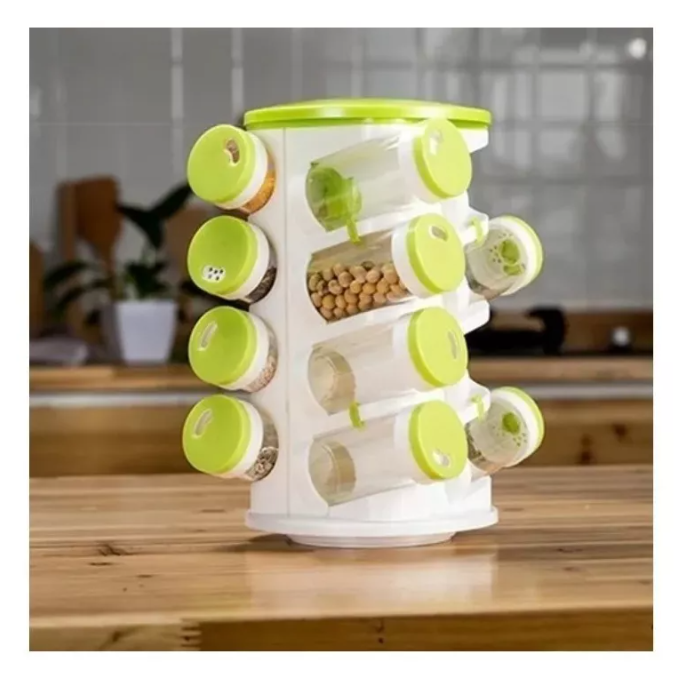 Especiero 16 Piezas Spice Rack-5