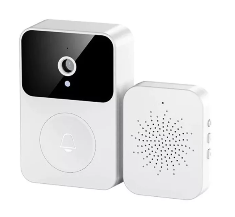 Timbre Inalámbrico Usb Camara Wifi Exterior Puerta Micrófono-0