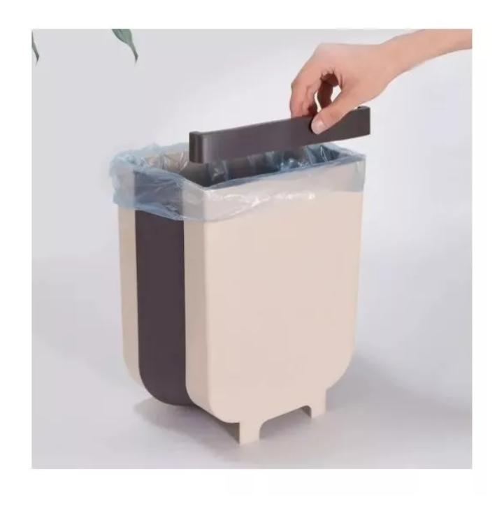 Pack Tabla Corte Plegable+ Basurero Cocina-1