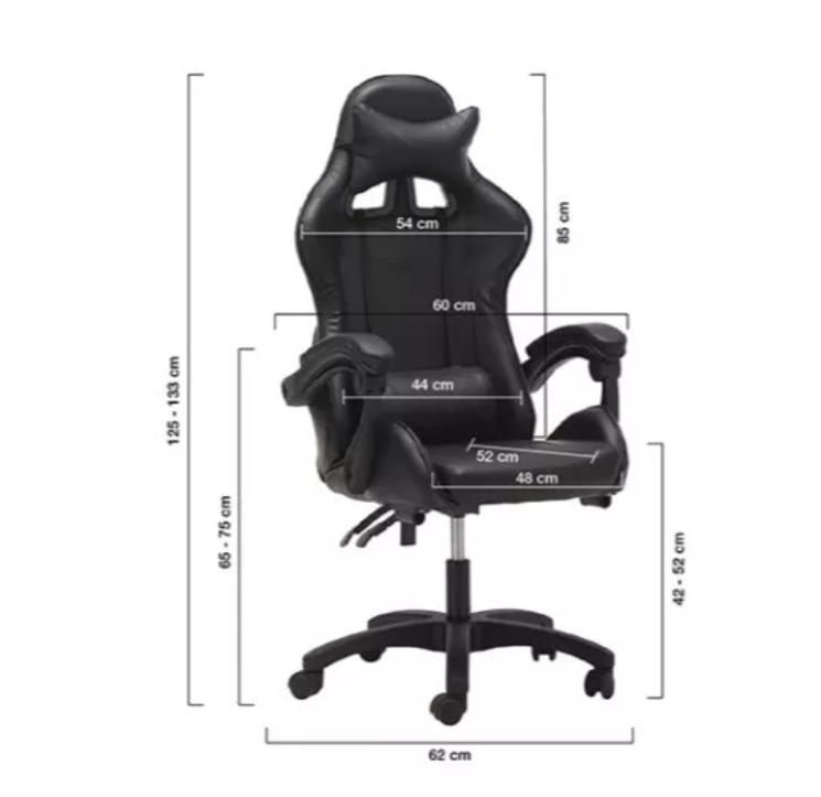 Silla Gamer Sport Con Luces Led-1