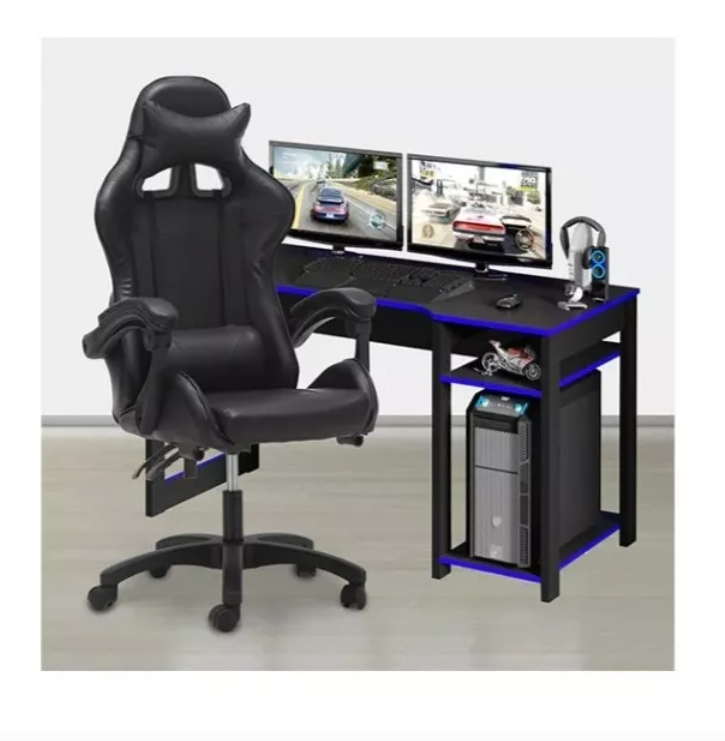 Silla Gamer Sport Con Luces Led-3