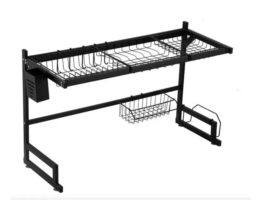 Rack Secaplatos Acero Inoxidable 85cm-0