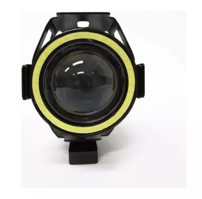 Pack Par Neblineros Foco Led Ojos De Diablo Ojo Ángel Moto-1