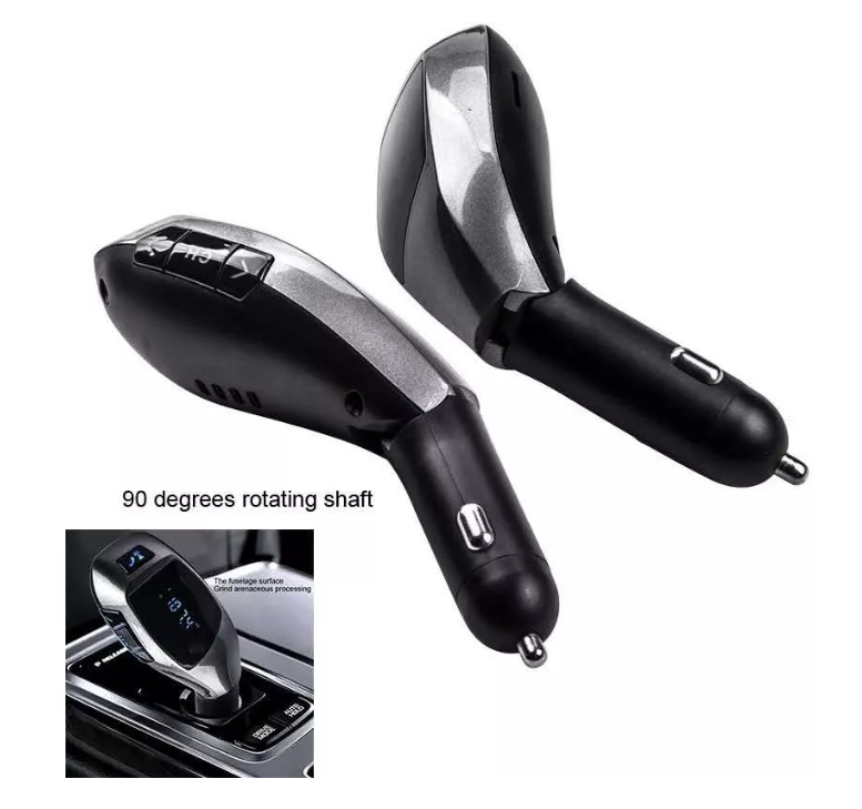 Transmisor Radio Fm Bluetooth Usb Tf Cargador Auto-4
