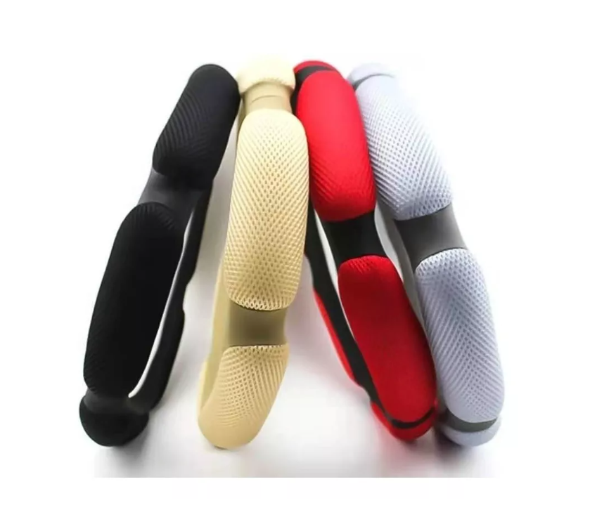 Funda Cubre Volante Auto Antideslizante Transpirable Tela-2
