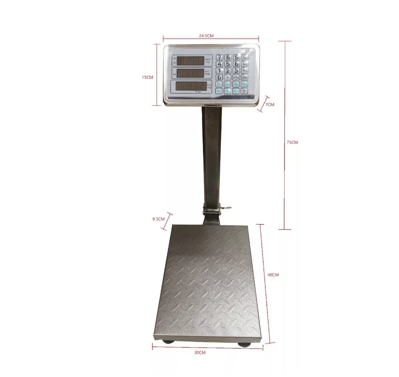 Pesa Balanza Digital Con Brazo Hasta 300 Kilos-1