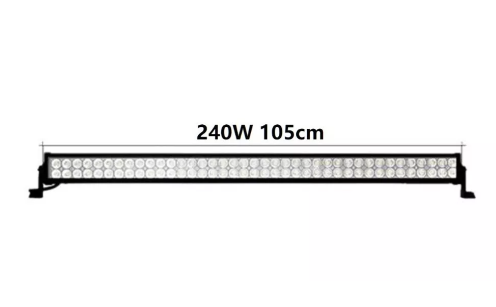 Luz Barra Led 240w Neblinero 4x4 Auto Camioneta Spot+flood-1