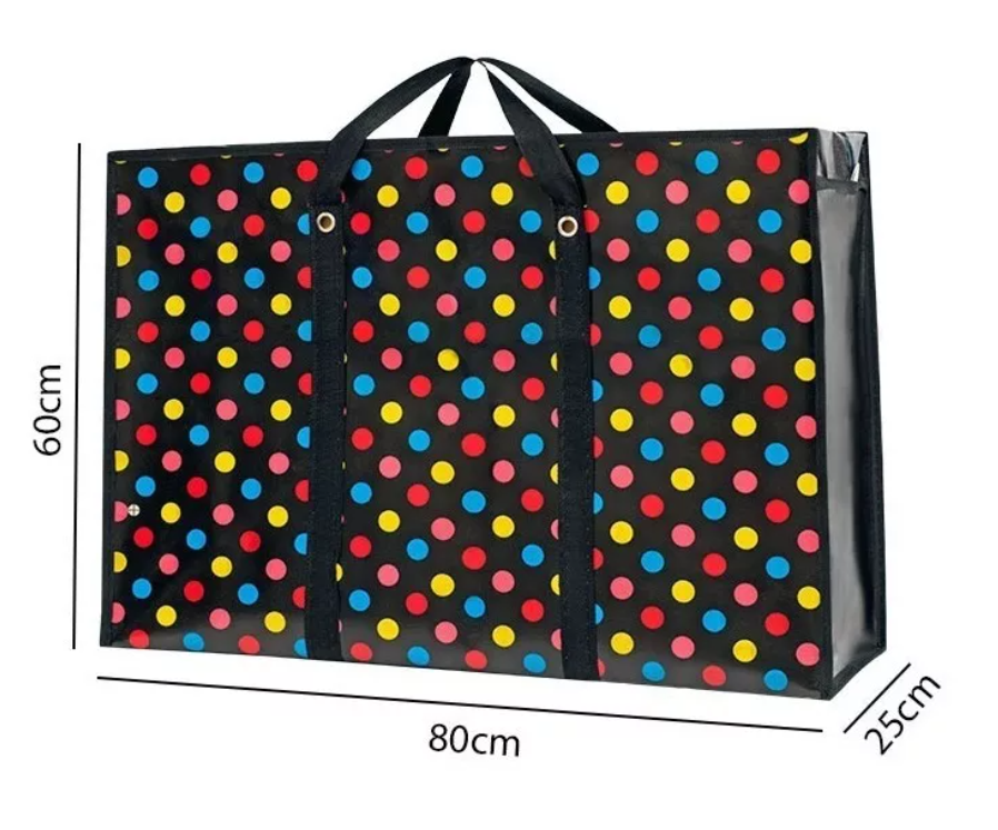 Bolsa Multiuso Ecológica Reutilizable 80x60x25cm Impermeable-3
