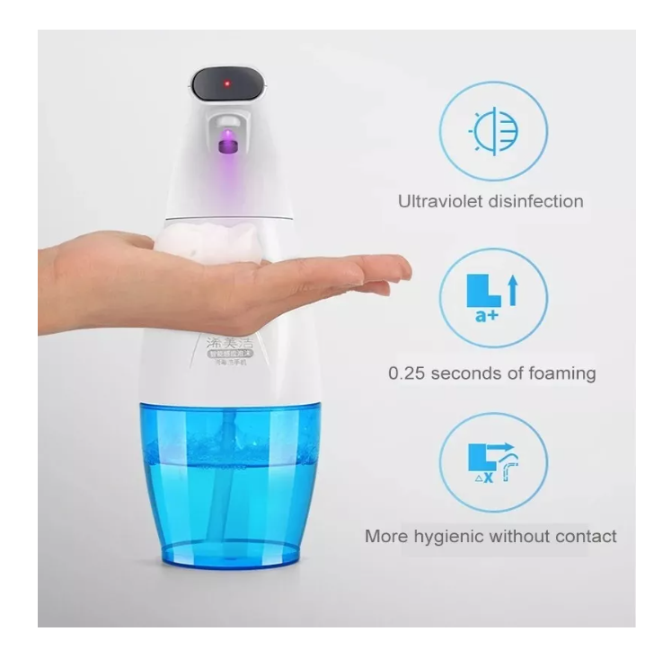 Dispensador Sensor Infrarrojo Automático De Jabón-4