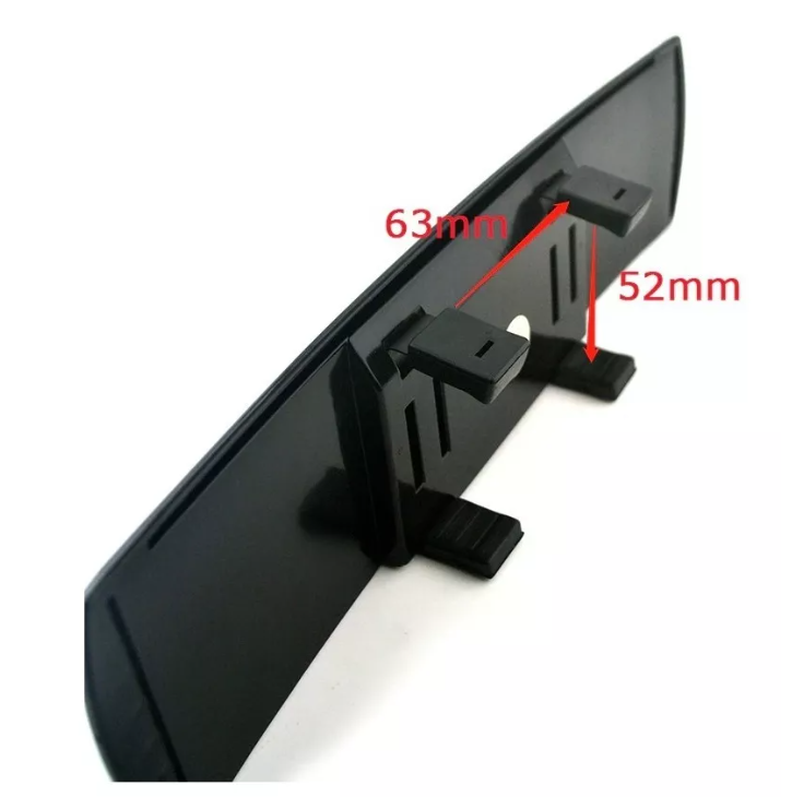 Espejo Retrovisor 27cm Universal Panorámico Interior Premium-3