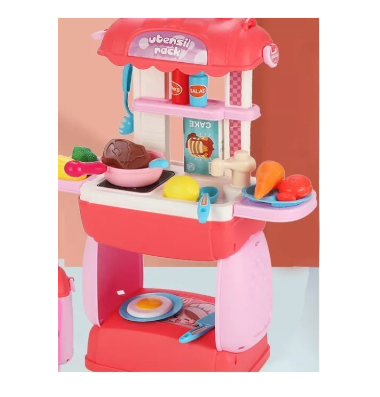 Kit Cocina Portátil 3 En 1 Niñas-2
