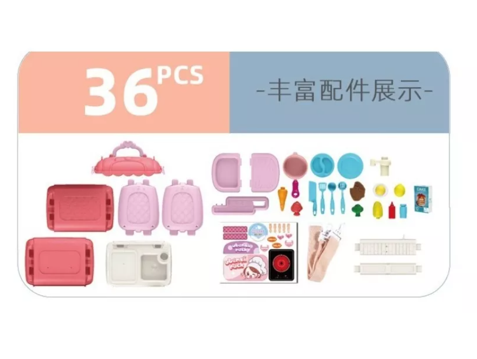 Kit Cocina Portátil 3 En 1 Niñas-4