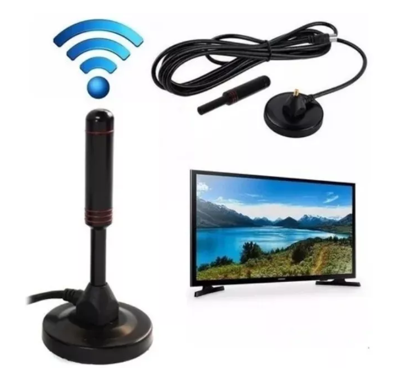 Antena Tv Digital Hd Plasma, Smart Tv-0