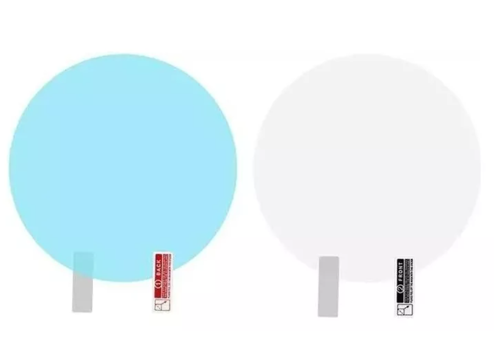Kit Par Lamina Espejo Retrovisor Anti Lluvia Impermeable 2-0