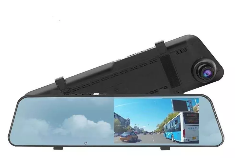 Pantalla 5.5in Hd1080p Táctil Cámara Espejo Retrovisor Dvr-0
