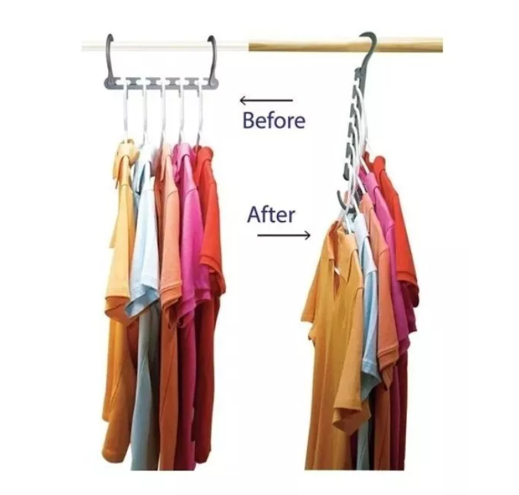 Colgador Organizador Ropa 8 Piezas-2