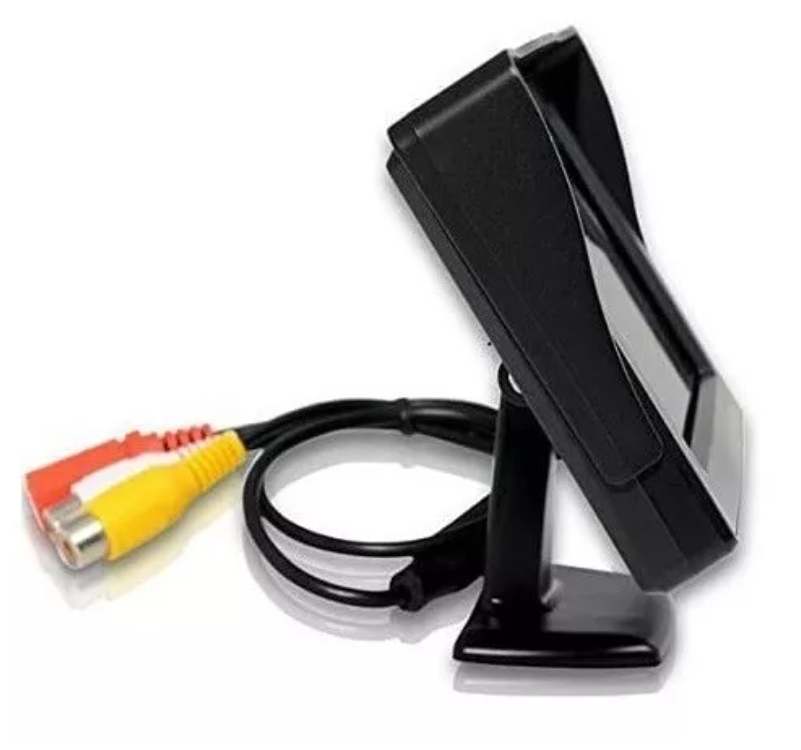 Pantalla 4.3 Monitor Ajustable Lcd Cámara Retroceso Auto 12v-4