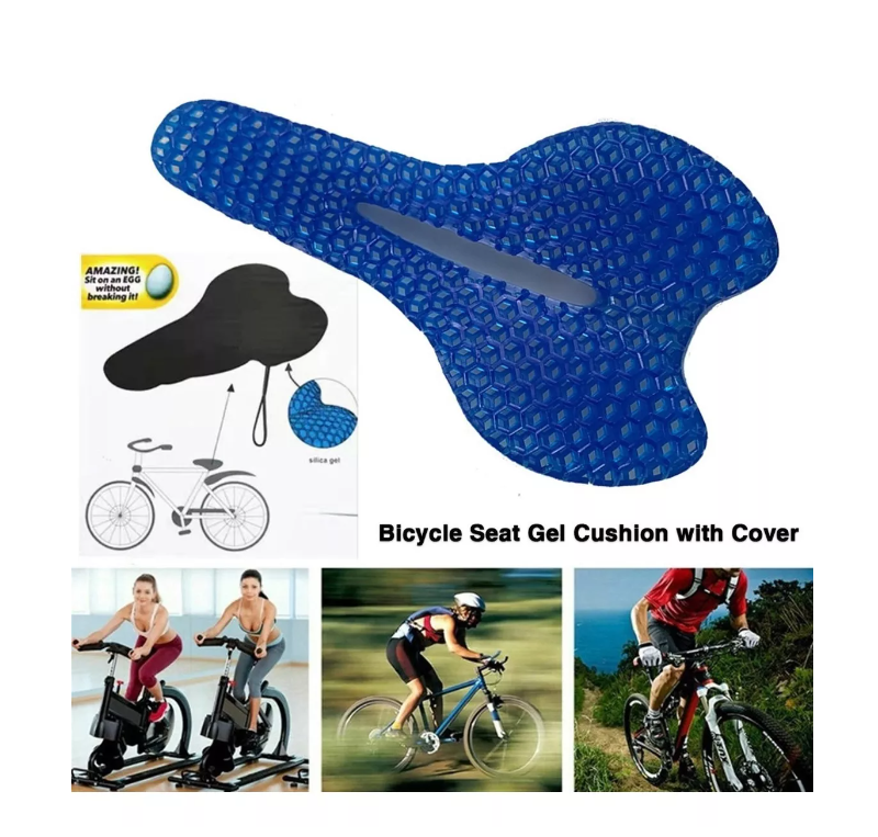 Funda Cubre Sillín Asiento Bicicleta Gel Acolchonado Sport-7