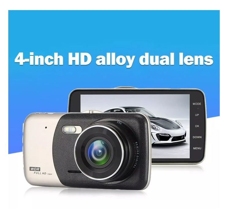 Frontal Cámara De Auto Seguridad Nocturna + Camara Retroceso-7