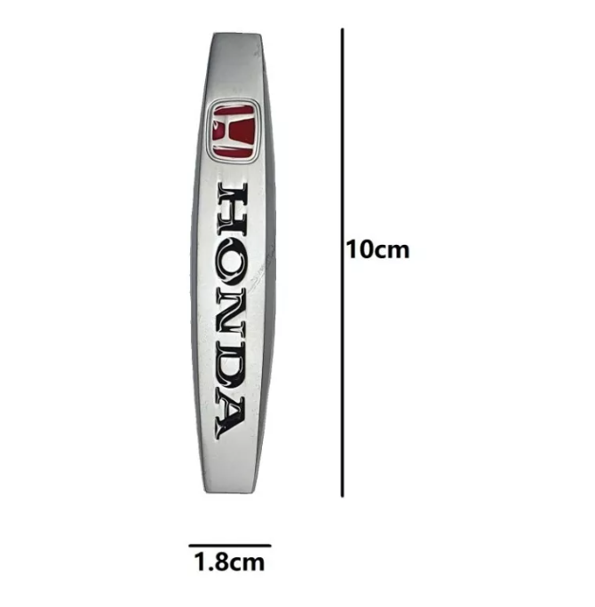 X4 Tope De Puerta Metálico Honda Adhesivo Tuning Universal-1