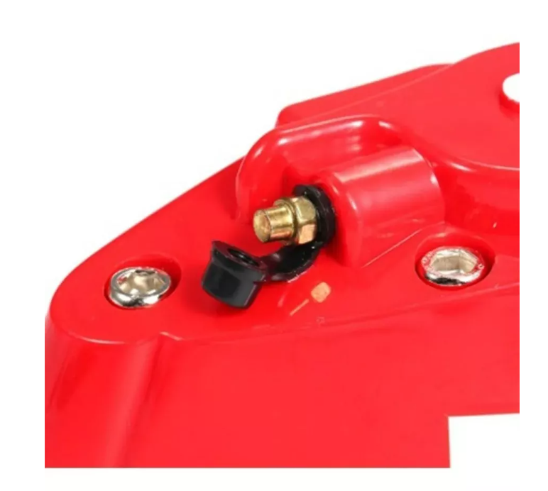 Par Cubre Caliper Auto Tunning Llanta Talla M 24x6.2x4.5 Cm-2