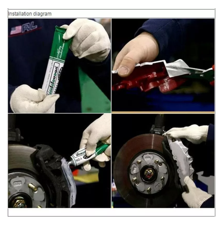 Par Cubre Caliper Auto Tunning Llanta Talla M 24x6.2x4.5 Cm-5