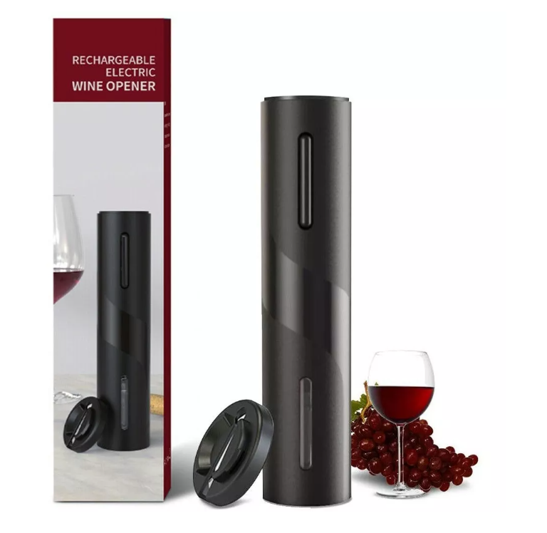 Descorchador Sacacorcho Destapador Abridor Eléctrico Vino-0