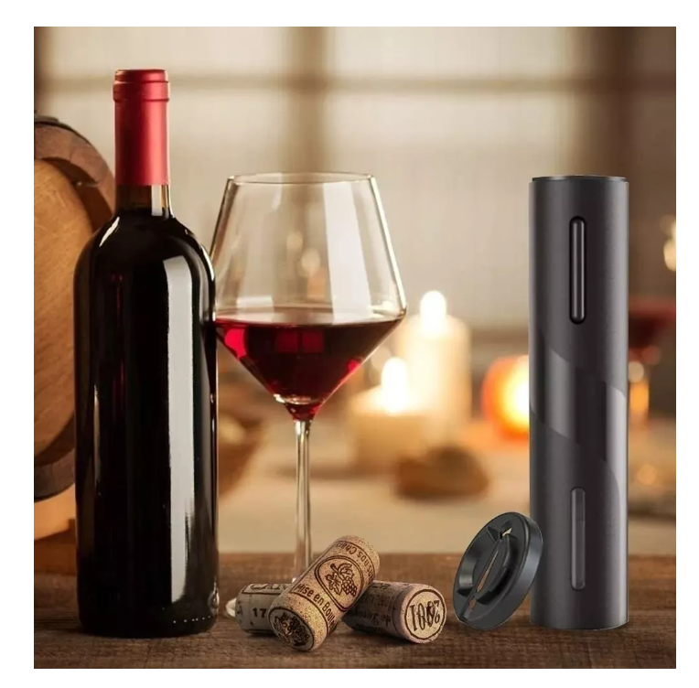 Descorchador Sacacorcho Destapador Abridor Eléctrico Vino-5