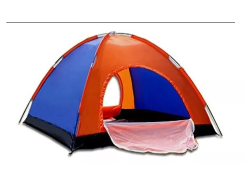 Carpa 3 Personas Doble Capa Toldo Ventana 2x1.5mts-2