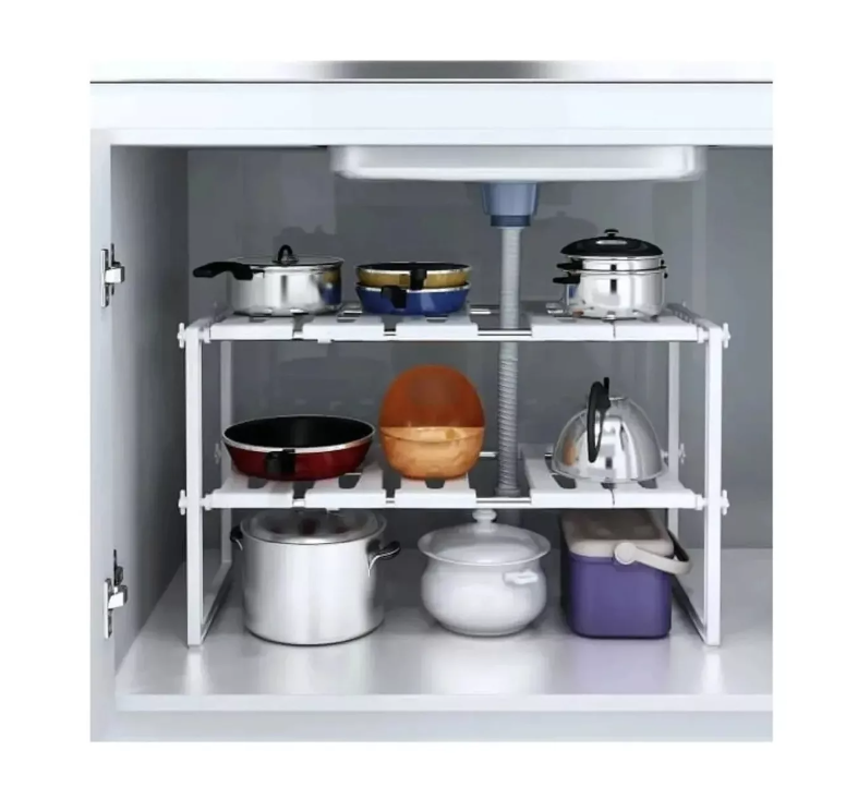 Organizador Multifuncional Repisa Ajustable Despensa-1