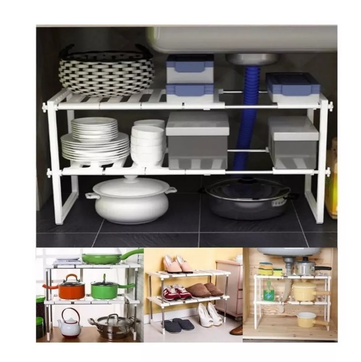 Organizador Multifuncional Repisa Ajustable Despensa-3