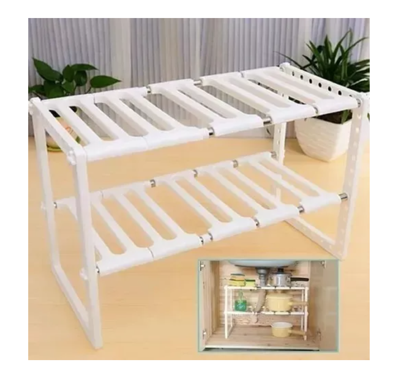 Organizador Multifuncional Repisa Ajustable Despensa-4