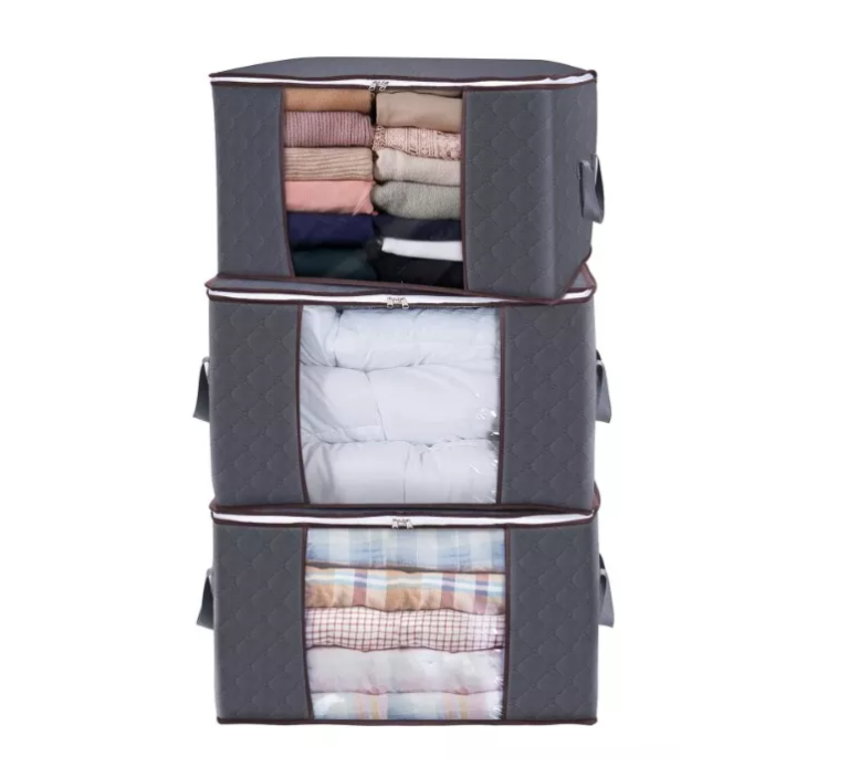 Pack De 3und Organizador De Bolsas De Almacenamiento De Ropa-0