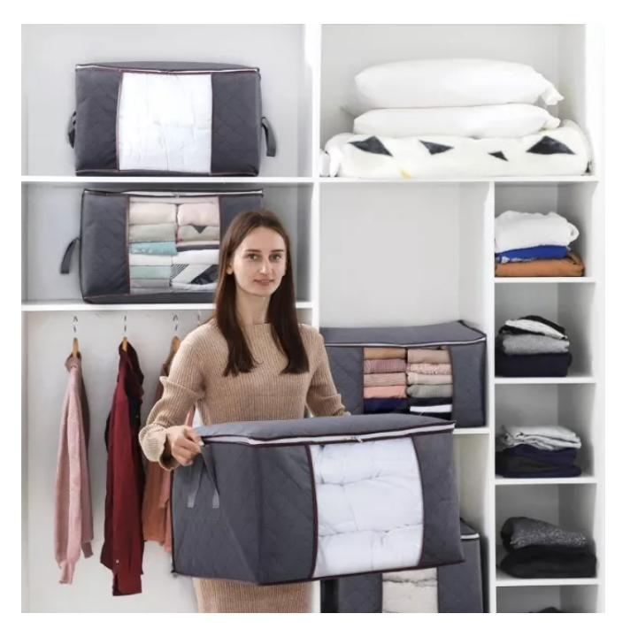 Pack De 3und Organizador De Bolsas De Almacenamiento De Ropa-2